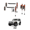 FOX | 2-3″ FRONT & 2-3″ REAR 3.0 FACTORY RESI ADJUSTABLE SHOCKS KIT | JL 2DR/4DR 4WD 2018+