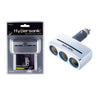 Hypersonic 3 Port Charger Socket Silver