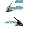 Hypersonic Stingray Decorative Antenna Black