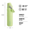 Stanley Aerolight IceFlow Water Bottle Fast Flow 0.6L/20 Oz-Citron
