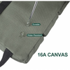 Multifunction Heavy Duty Roll up Bag (Green)