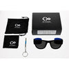 Chiik Glasses - UV400 Protection Flexible Sunglasses (Blue)