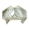 Campnsea - Galvanized Firepit with Kettle Stand & Carry Bag - MND