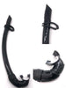High Quality Black Silicone Snorkel