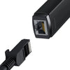 Baseus - Lite Series USB to RJ45 network adapter (black)