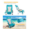 KingCamp - Portable High Sling Chair - Cyan