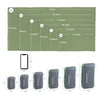 4 Monster - EVA Antibacterial Microfiber Travel Towel XS ( 30X50 CM )