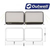 Outwell - Windscreen Air Scalable 150